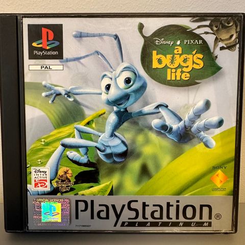 PlayStation 1 spill: A bug's life [Platinum]