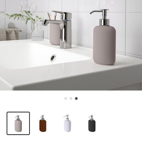 Ekoln ikea såpepumpe Beige