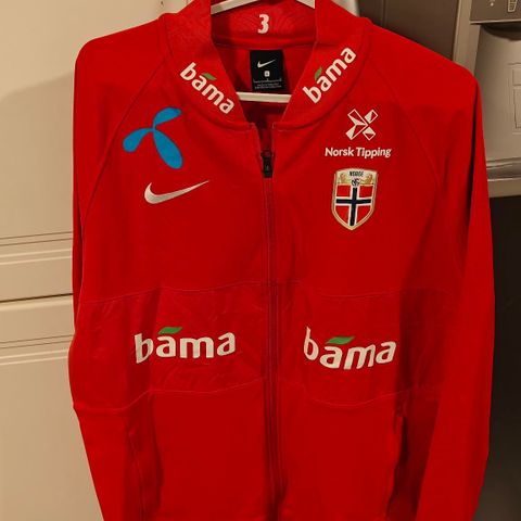 TRENNING JAKKE NORGES FOTBALLANDSLAG (NIKE)