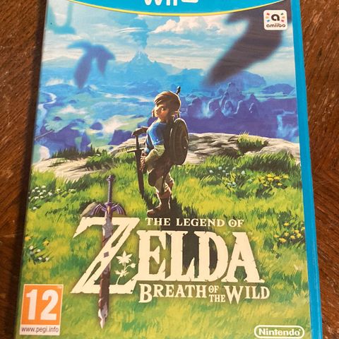 Zelda Breath of the Wild - Nintendo Wii U