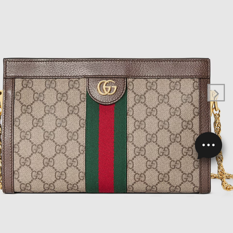 GUCCI OPHIDIA GG SMALL SHOULDER BAG