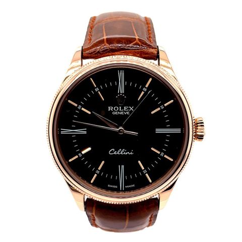 Rolex Cellini Time Roségull
