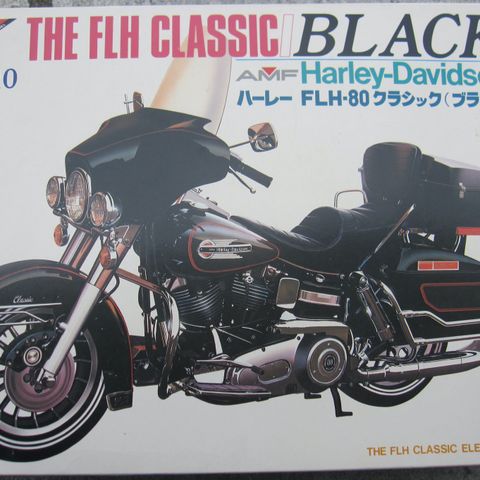 The FLH Classic Harley-Davidson 1:10