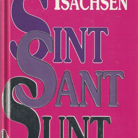 Karsten Isachsen Sint Sant Sundt 1992 13.oppl. illus. m . tegninger innb.