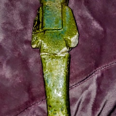 Shabti  orginal antikk fig fra Egypt pyramidene