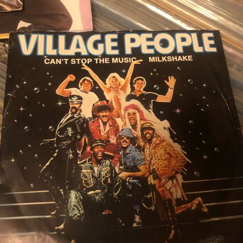 Singel Village People-Cant stop the music