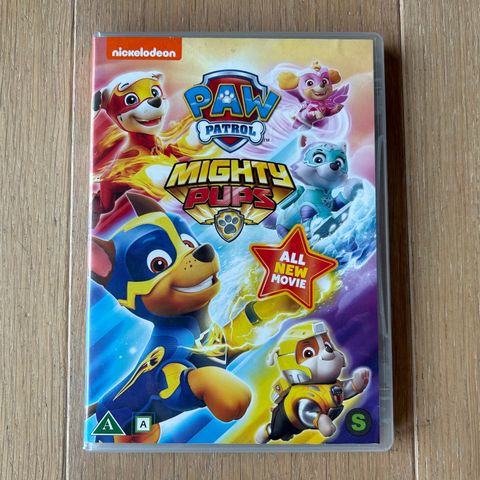 Paw Patrol Mighty Pups DVD