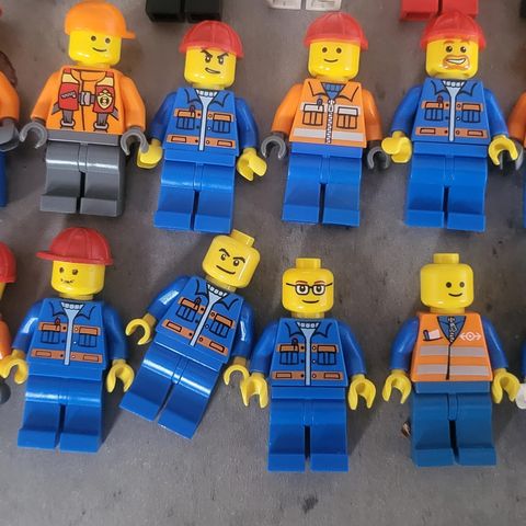 Lego Figure Bygge / Construction