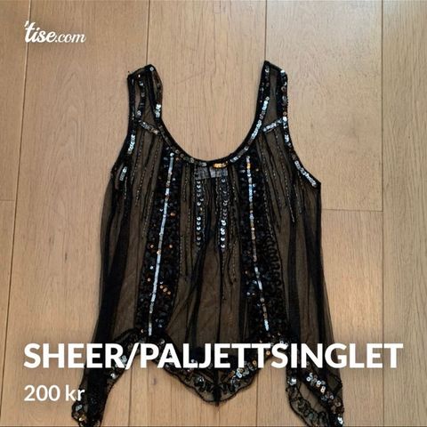 Paljett singlet