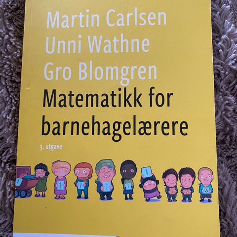 matematikk for barnehagelærere