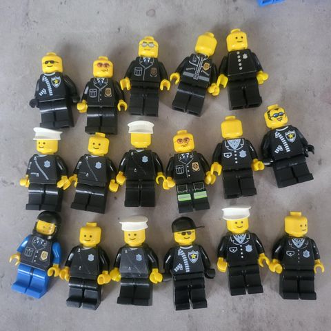 Lego Politi Figurer