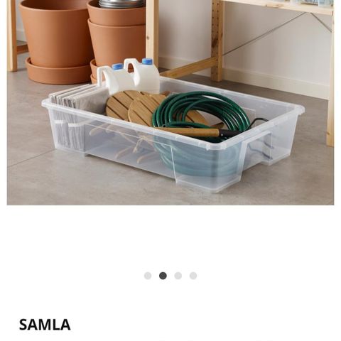 Oppbevaringsboks fra IKEA