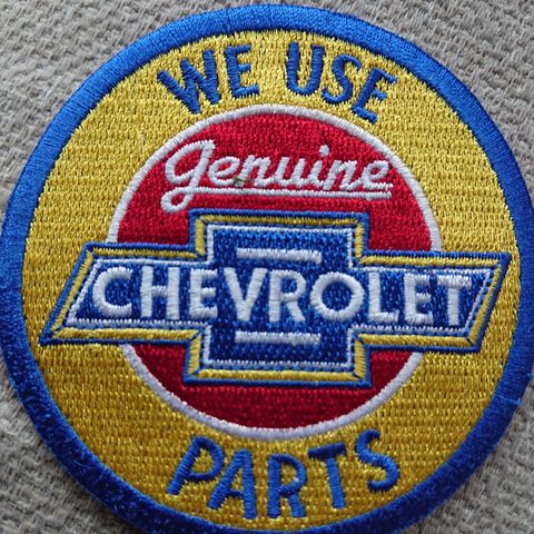 We use Chevrolet parts tøymerke selges