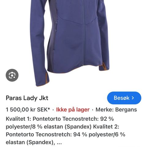 Bergans ParaLady Jacket - str L