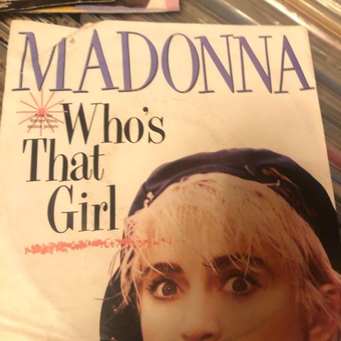 Singel Madonna-WHos that Girl