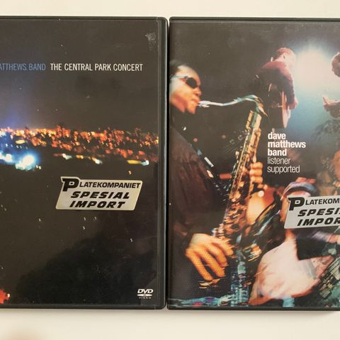 Dave Matthews Band DVD pakke (sone 1)