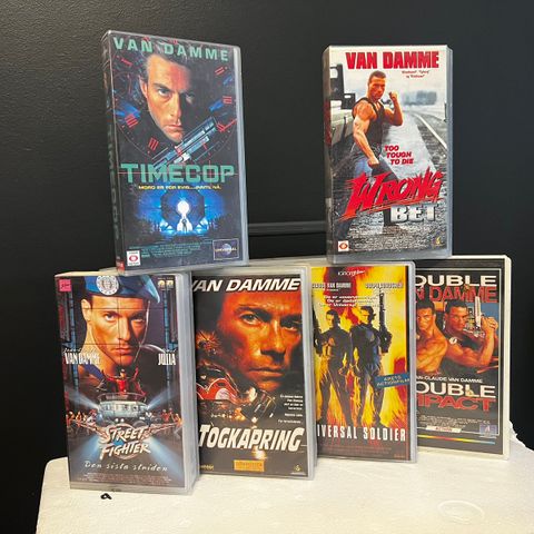 VHS Jean-Claude Van Damme