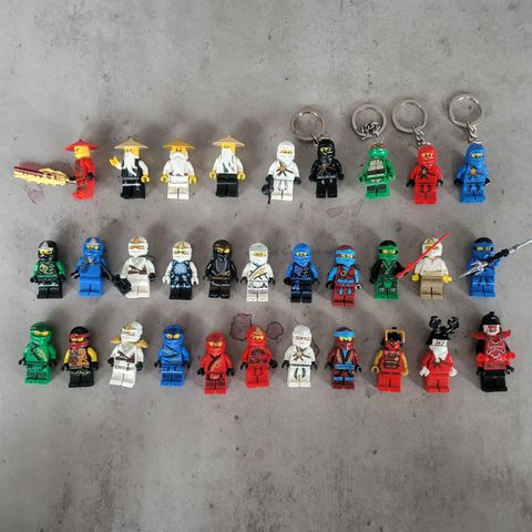 Lego Ninja Figurer