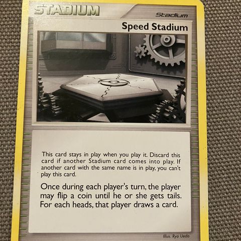 Speed stadium 114/130 Pokemon kort 2007