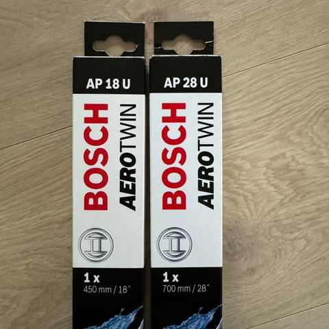 Reservert - Bosch vindusviskere - AP 28 U og AP 18 U