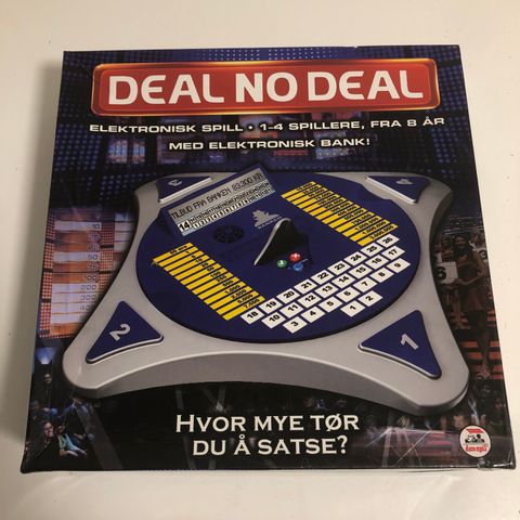 Deal no deal Brettspill (norsk versjon)