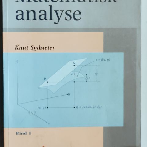 Matematisk analyse - bind 1