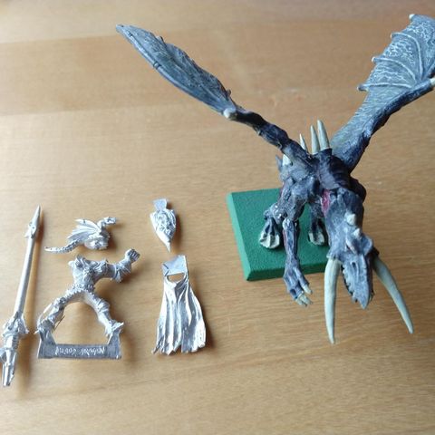 Warhammer Blood Dragon Vampire on Winged Nightmare