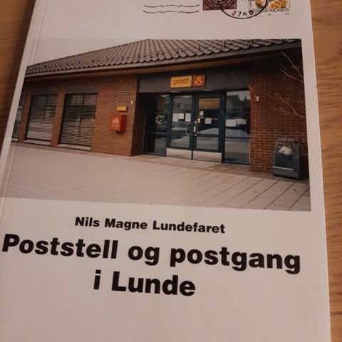Lunde :Poststell og postgang i Lunde