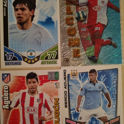 Aguero  kort×4