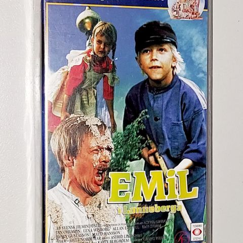 VHS SMALL BOX.ATRID LINDGREN.EMIL I LØNNEBERGA