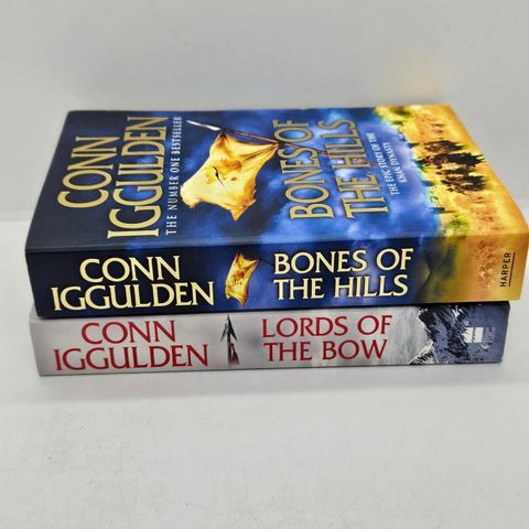 Lords of the bow og Bones of the hills - Conn Iggulden