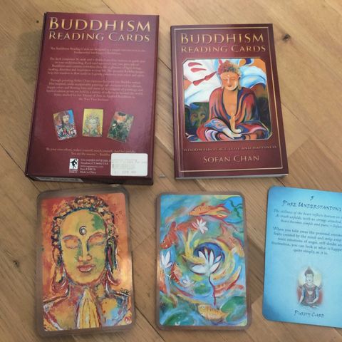 Buddhism reading cards by Sofan Chan