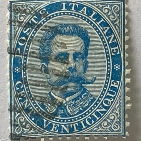 Italia 1879 Umberto 1  AFA 40 Stemplet