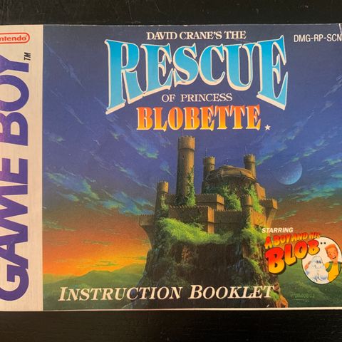 GAMEBOY: Rescue of Princess Blobette manual