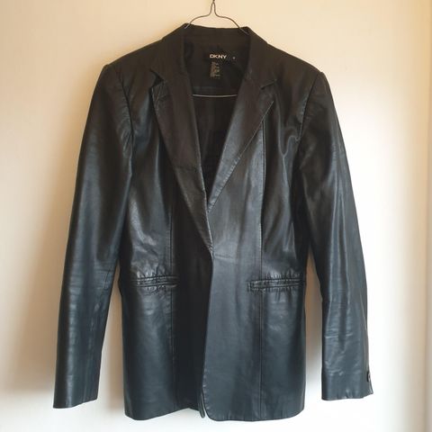 DKNY blazer i skinn, 2 for 1