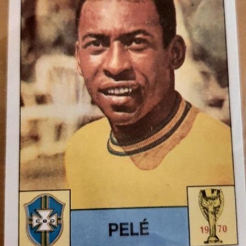 Pelé 1970 Panini
