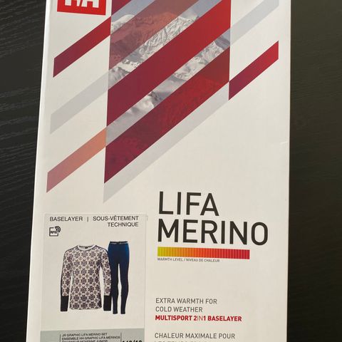 Lifa  merilo Thermal Underwear Helly hansen 140/10. Ny.