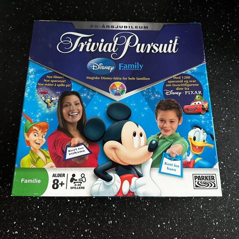 Trivial Pursuit Disney (2008) - Ny / ubrukt !