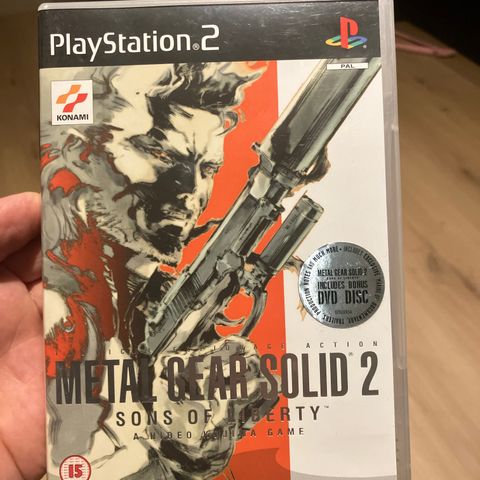 Metal gear solid 2 special 2 disc edition