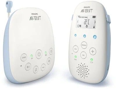 Philips Avent SCD715 DECT Babyvakt, Hvit/Blå