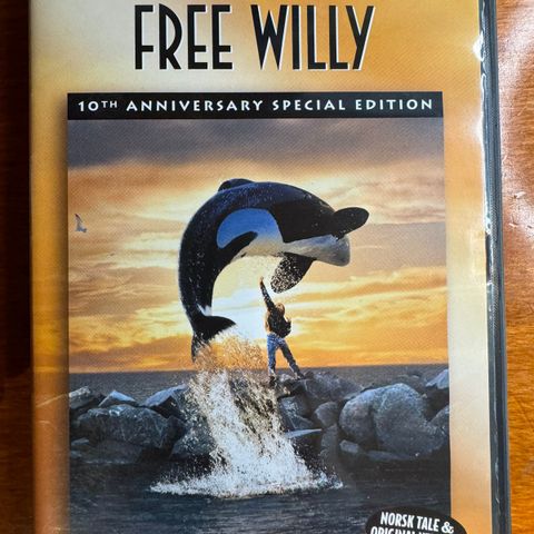 Free Willy filmen 🔥som ny!!!!