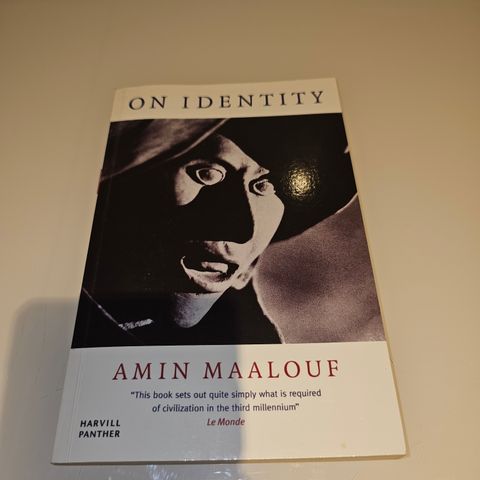 On identity. Amin Maalouf