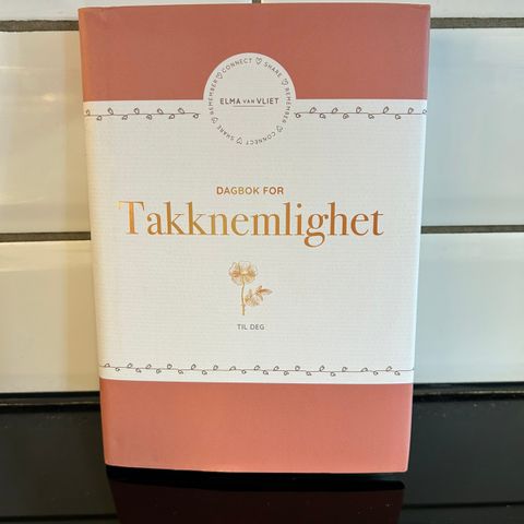 Dagbok for takknemlighet (ny)