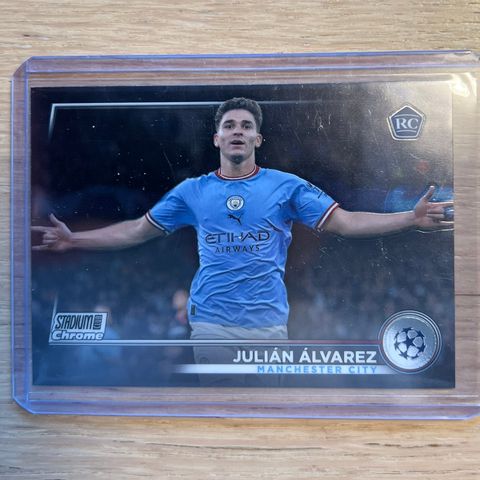 Julian Alvarez fotballkort - Manchester City