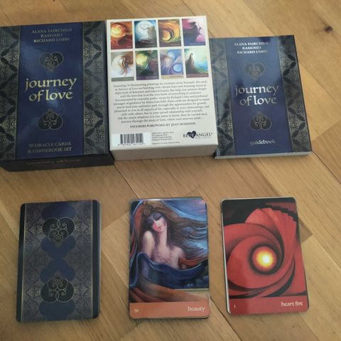 Journey of love oracle cards by Alana Fairchild