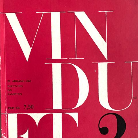 "Vinduet 2:1968". Se søkbar innholdsfortegnelse i annonsen