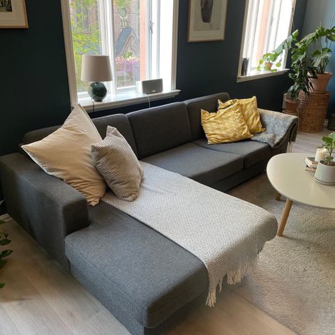 Bolia sofa med sjeselong venstre