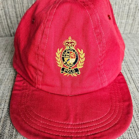 Vintage Ralph Lauren Polo 6 panel caps. (1988-modell)