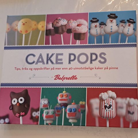 Cake pops oppskrifter, 2 bøker