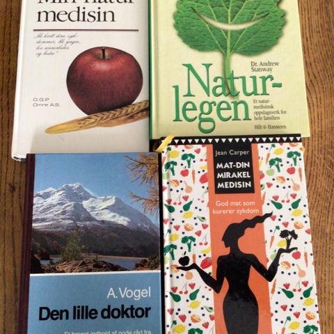 Naturmedisin, bøker